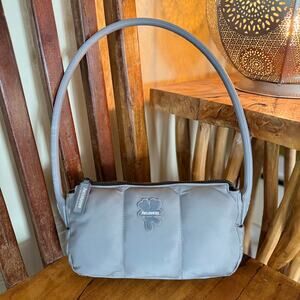 Heaven by Marc Jacobs Puffy Nylon Shoulder Bag – Cement Grey